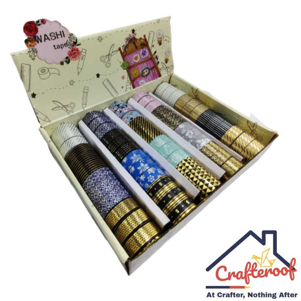 Gold & Silver foiled Washi Tapes
