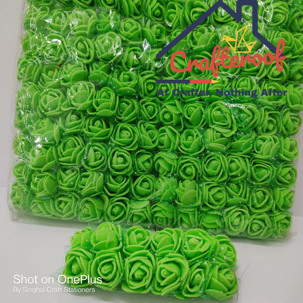 Green Foam Flower
