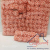 peach Pink Foam Flower