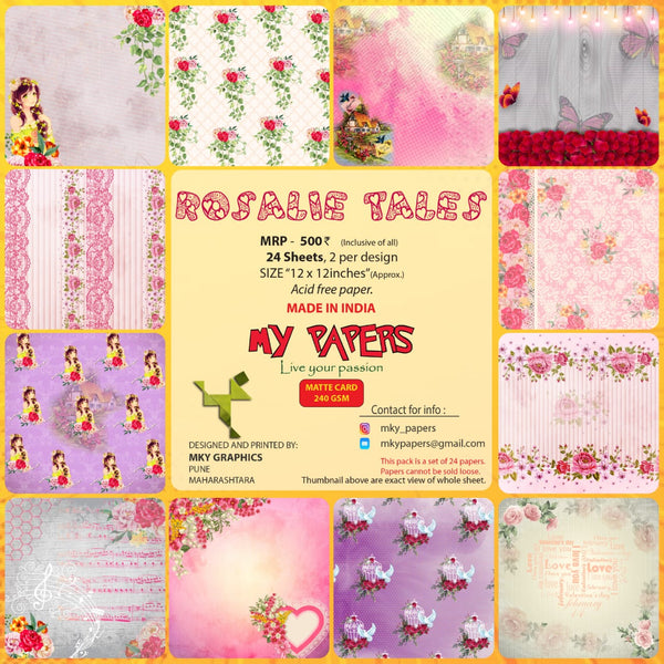 Rosalie Tales - 12*12 Paperpack