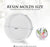 Circle Deep Height Resin Silicone Mould for Preserve Garland