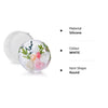 Circle Deep Height Resin Silicone Mould for Preserve Garland