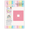 Stitched Scalloped Square - Basic Designer Die