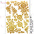 3D Gold - Flower #1 - Transfer Me