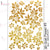 3D Gold - Flower #3 - Transfer Me