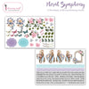 Floral Symphony Motif Sheet