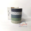 Designer Basic Washi tapes #7 – 5tapes/set
