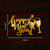 Happy New Year Golden Acrylic Cutout - 2pc/set