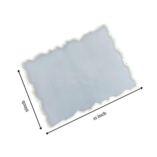 Irregular Rectangle Tray Silicone Mold 12* 9 inch