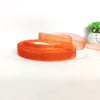 Orange Organza Ribbon - 1/2 inch