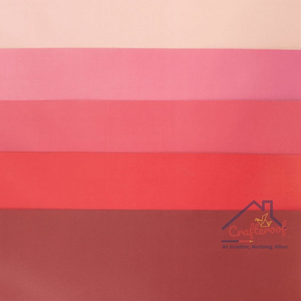 A4 Vellum | Pink - Red
