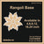 Reusable Rangoli base #30 - To fill color