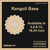 Reusable Rangoli base #47 - To fill color