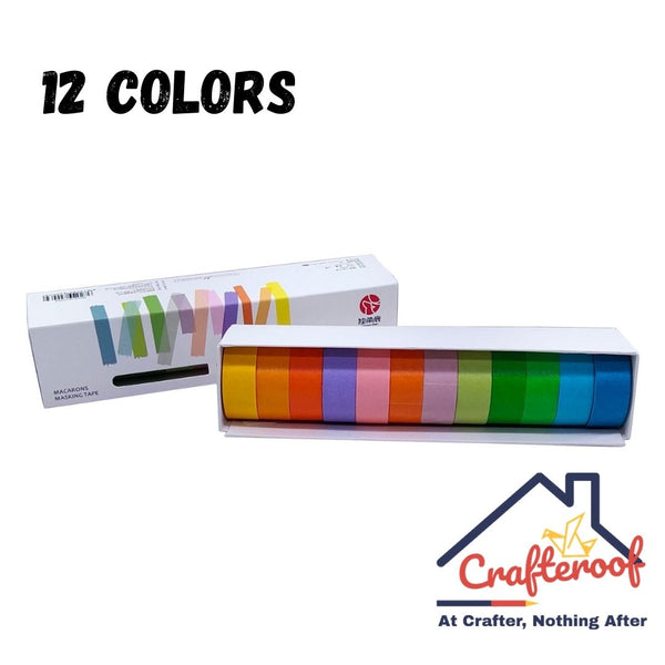 Solid Color Washi Tapes Set 2