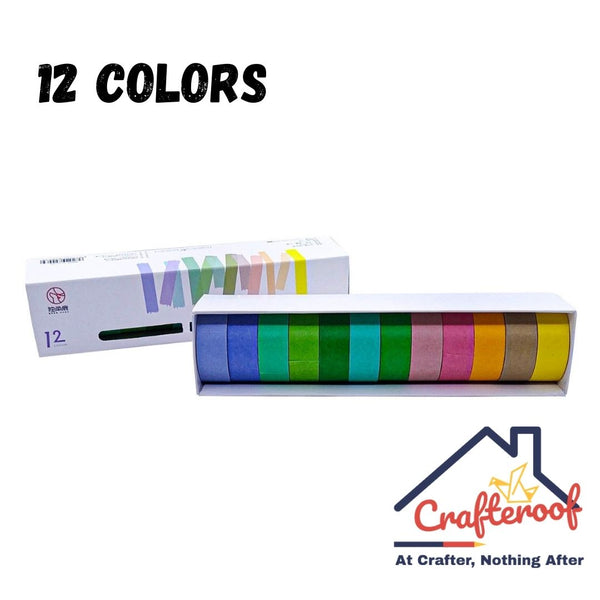 Solid Color Washi Tapes Set 1