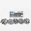 Shakers Set of 5 : Silver