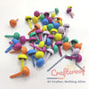 Multicolour Metal Brads-50pcs