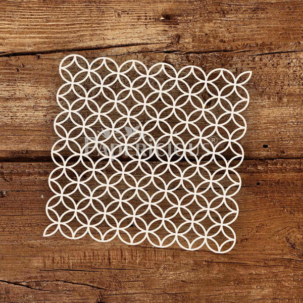 Abstract Circle Dither-Pattern Chippis