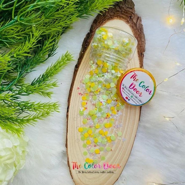 MINT & LEMON MIX SEQUIN