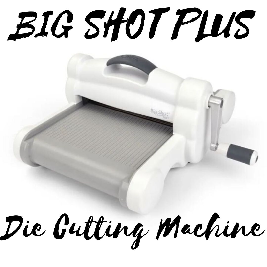 Sizzix Big Shot Plus Machine-White withGray