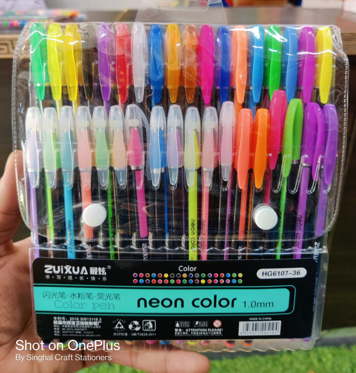 Neon Pens 12 shades - Crafteroof