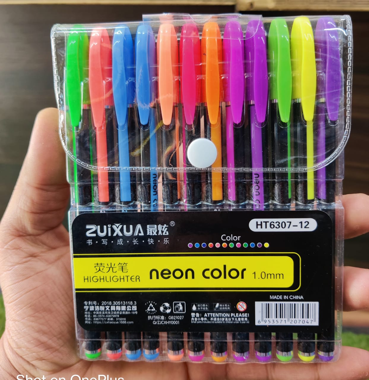 Neon Pens 12 shades - Crafteroof