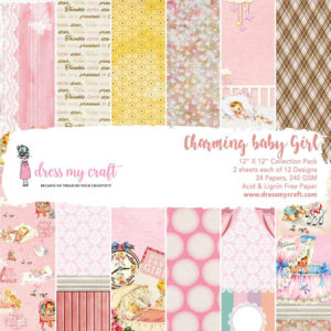 Charming Baby Girl – 12″ X 12″ Paper Pad