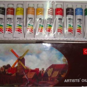 Camel Artist’s Oil Color – 9ml Tubes, 12 Shades