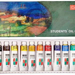 Camel Student Oil Color-9ml Tubes, 12 Shades