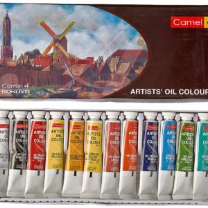Camel Artist’s Oil Color- 20ml Tubes, 12 Shades
