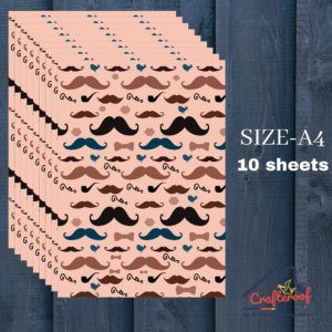 Mustache – A4 Designer Sheet