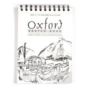 A5 Oxfort Sketch Book 50 sheet – 140 GSM