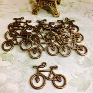 Cycle Metal Charm