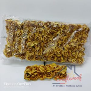 Brown Paper Flower- 144pcs/pack
