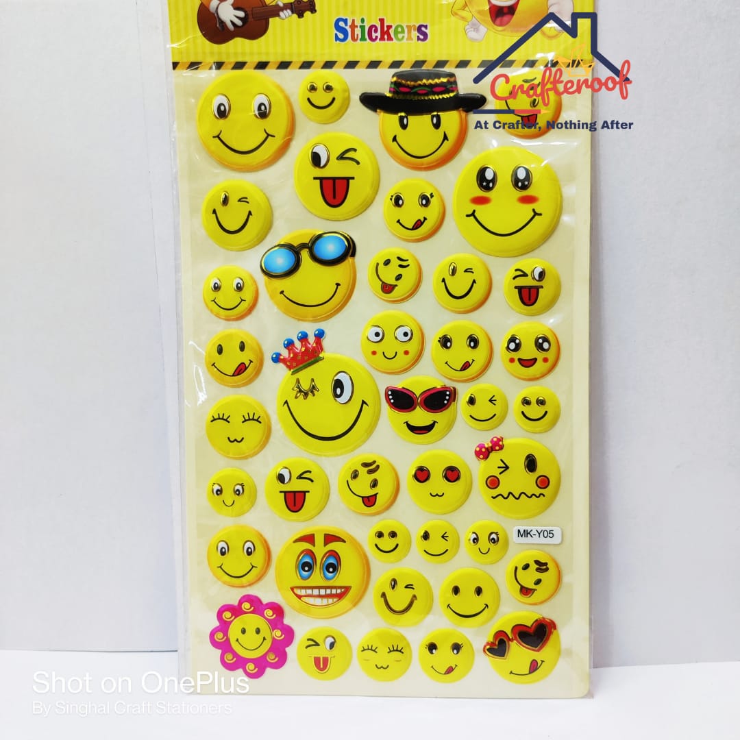 Smiley Sticker#5 - Crafteroof