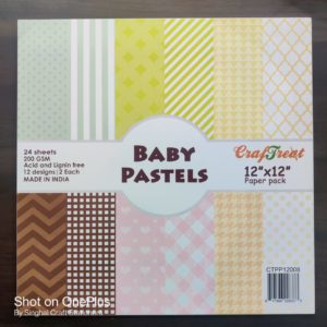 Baby Pastel – 12*12 Paperpack