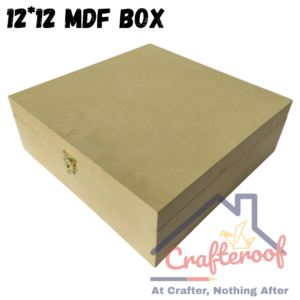 Mdf box 12*12 inch