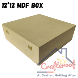 Mdf box 12*12 inch