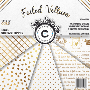 Showstopper Series Vellum- Gold