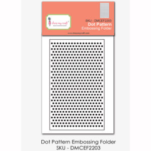 Dot Pattern – Embossing Folder