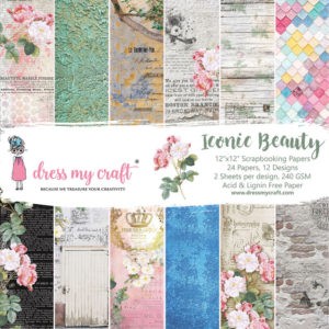 Iconic Beauty - 12 x12 Paper Pad