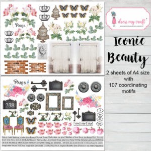 Iconic Beauty – Motif sheets