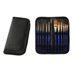 DOMS Artistic Paint Brush Set with Zip Case