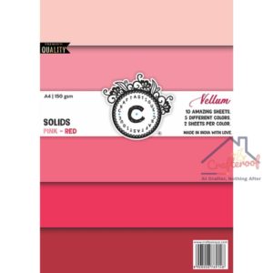 A4 Vellum | Pink – Red