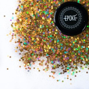 Gold Holographic Glitter(G7) – Mix- 15g
