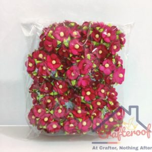 Dark Pink Mulberry Flower – 100pc
