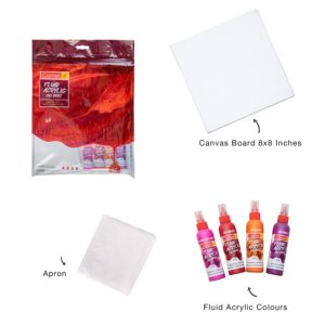 Camel Fluid Acrylic Kit – Sunset Series