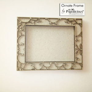 Ornate Frame-Shaker Card