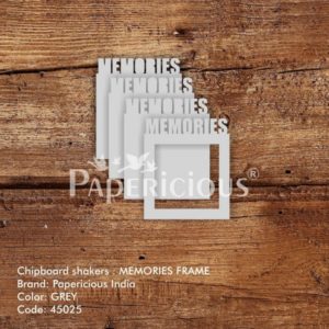 Memories Frame – 3D Shaker Card