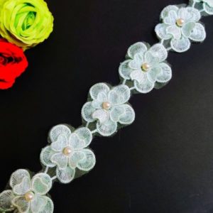 Flower Lace – Sea Green